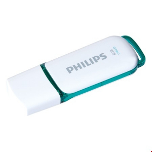 Philips USB 2.0 Flash Drive Snow Edition (zaļa) 8GB FM08FD70B