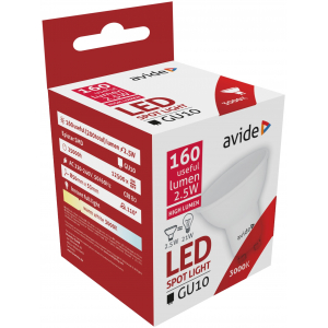  LED spuldze spot GU10 2.5W 3000K 200lm ABGU10WW-2.5W-AP