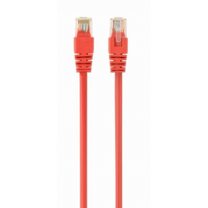PATCH CABLE CAT5E UTP 0.5M/RED PP12-0.5M/R GEMBIRD PP12-0.5M/R
