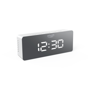 Adler | AD 1189W | Alarm Clock | W | White | Alarm function AD 1189W