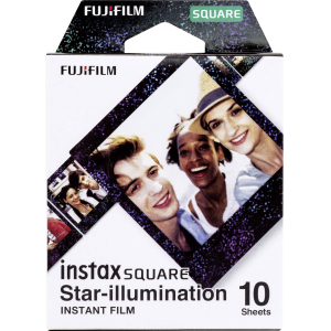 Fujifilm | Instax Square star Illumination Instant film (10pl) | 86 x 72 mm | Print Size: 86mm x 72m...
