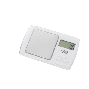 Adler | Precision scale | AD 3161 | Maximum weight (capacity) 0.5 kg | Accuracy 0.01 g | White AD 31...