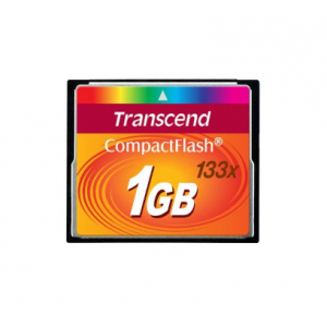 Transcend 1 GB CF 133x zibatmiņa CompactFlash MLC