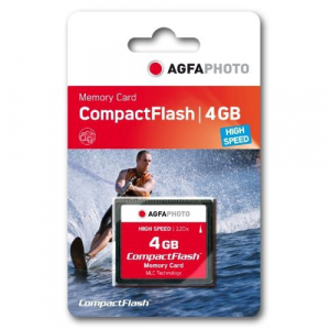AgfaPhoto Compact Flash, 4GB zibatmiņa CompactFlash