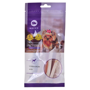 MACED Chicken and fish strips - Dog treat - 60g 