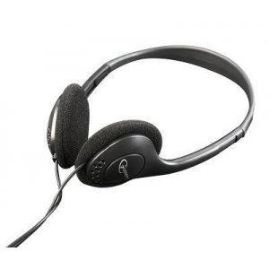 Gembird MHP-123 headphones/headset Head-band 3.5 mm connector Black